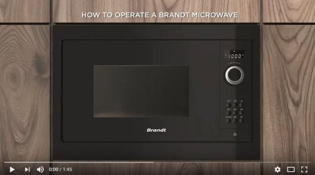 Built in microwave BMS6115B Brandt Household Appliances